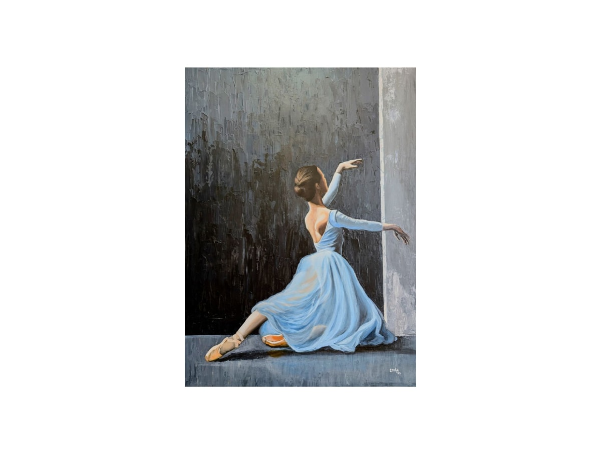 Bailarina  N°4 de Croko, obra de arte original